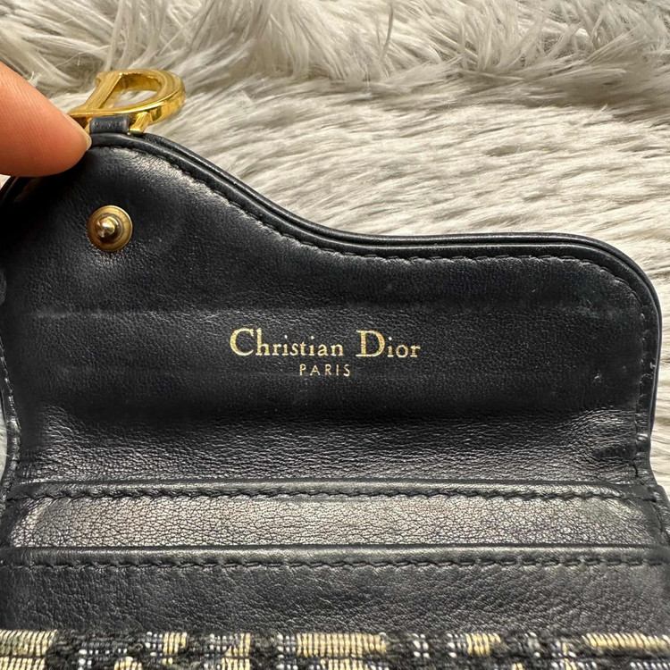 디올 오블리크 카드지갑 이미지