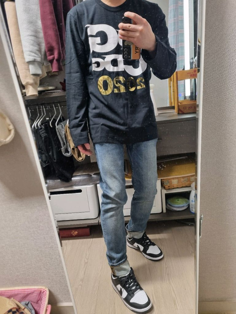 꼼데가르송 롱슬리브 티셔츠 이미지