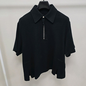23ss 우영미 백로고 반팔 폴로 셔츠 46사이즈 95 판매 이미지