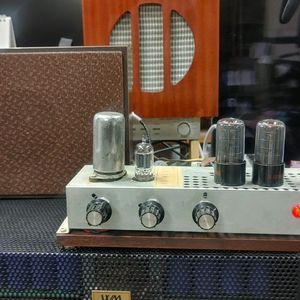 진공관 앰프 (모노)&스피커(1개) 이미지