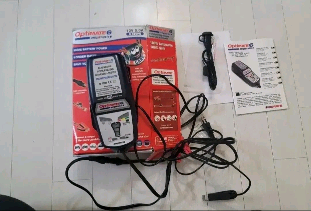 옵티메이트6 배터리 충전기 할리데이비슨 씨텍 이미지