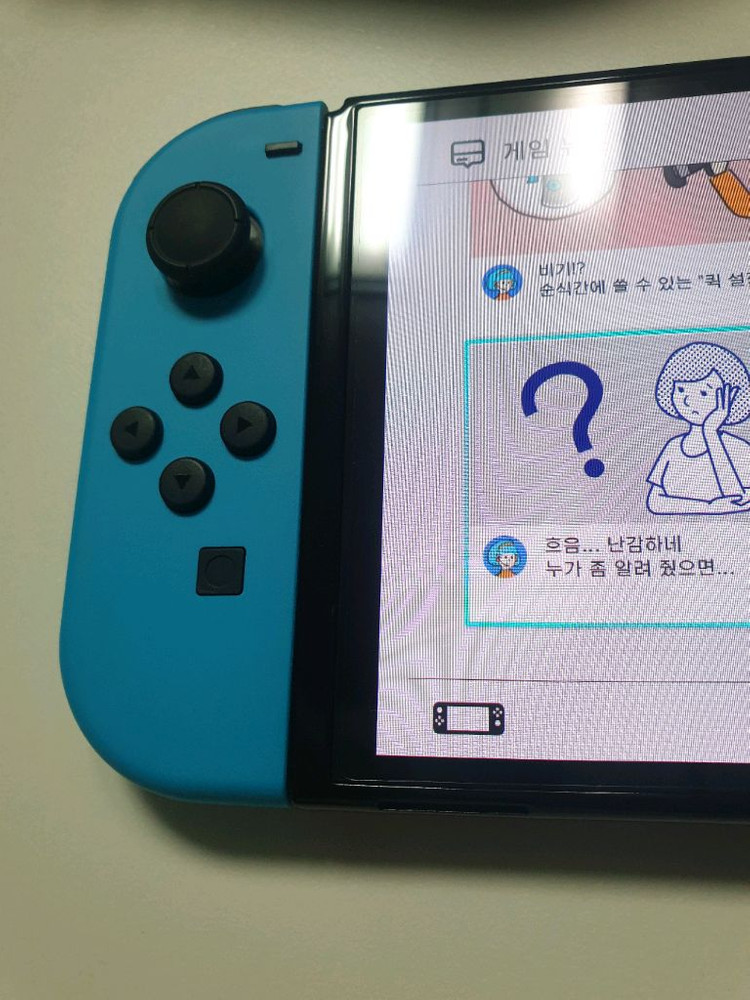 닌텐도스위치 OLED 팔아요 택비포함 몇시간사용 안함 이미지