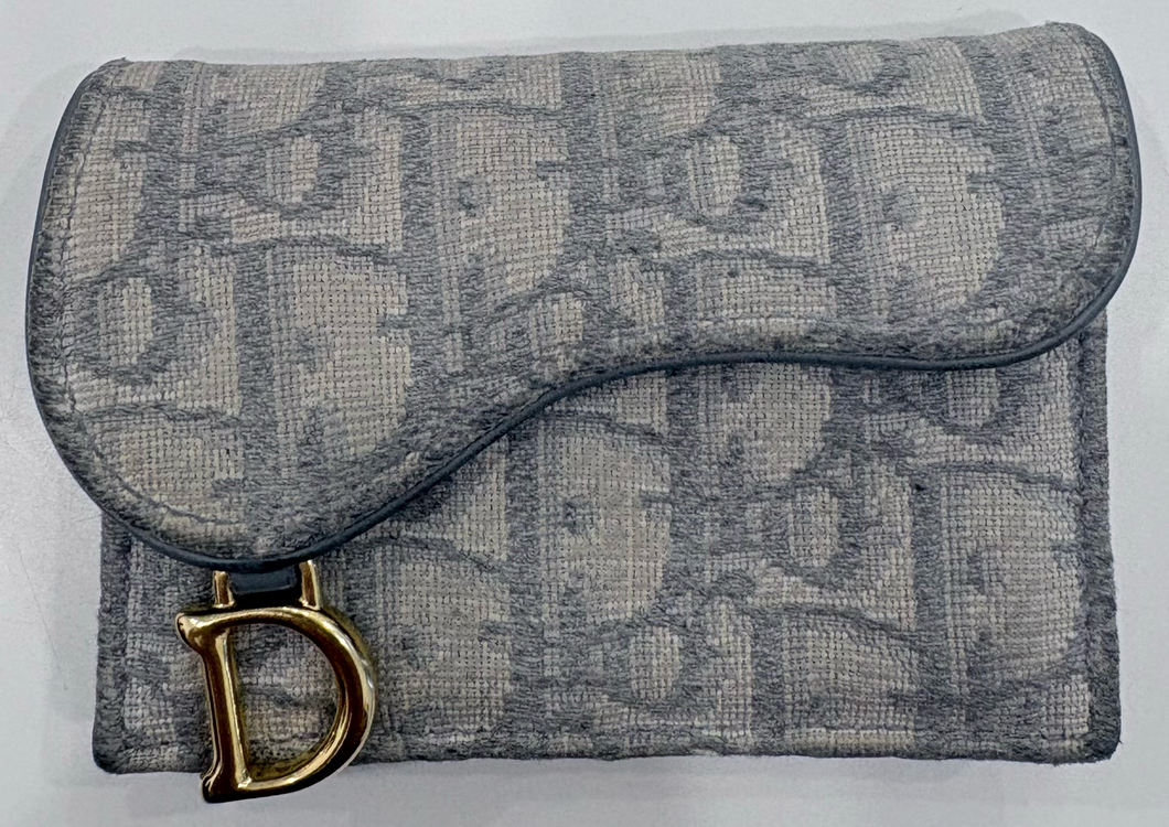 급처) 정품 디올 오블리크 새들 카드지갑 풀박스 이미지