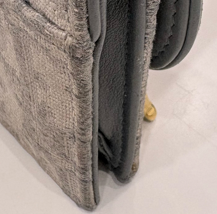 급처) 정품 디올 오블리크 새들 카드지갑 풀박스 이미지