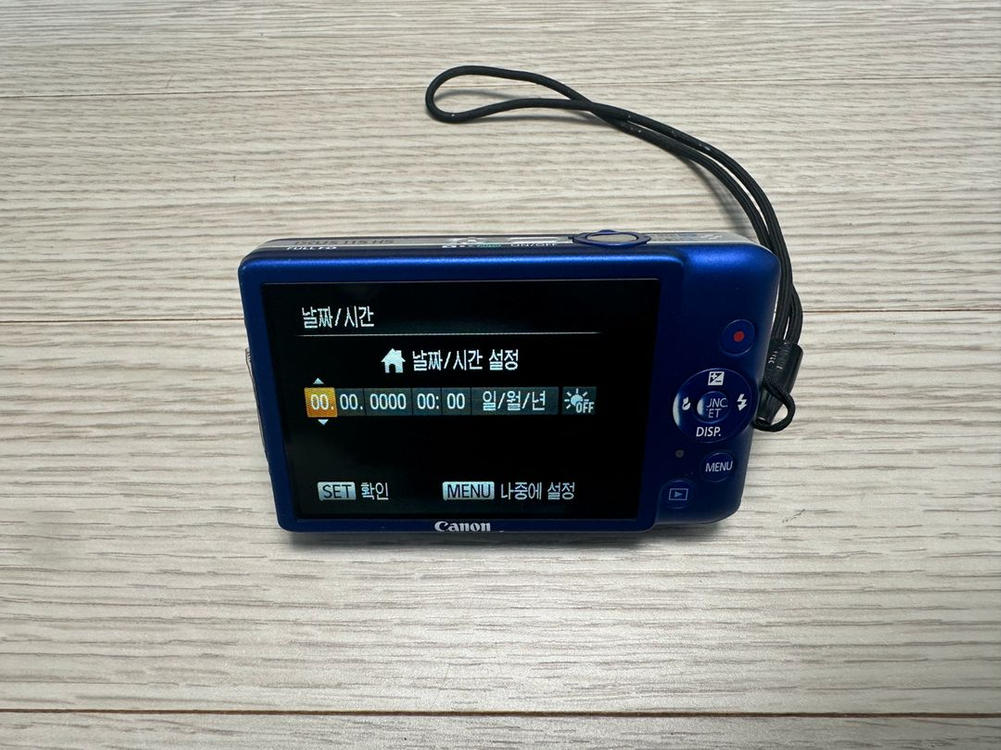 캐논 익서스 IXUS 115 HS 블루 디지털 카메라 판매합니다 이미지