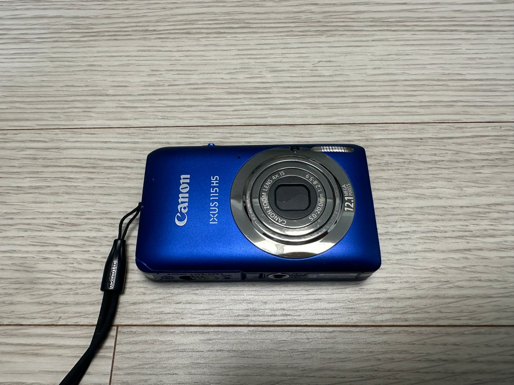 캐논 익서스 IXUS 115 HS 블루 디지털 카메라 판매합니다 이미지