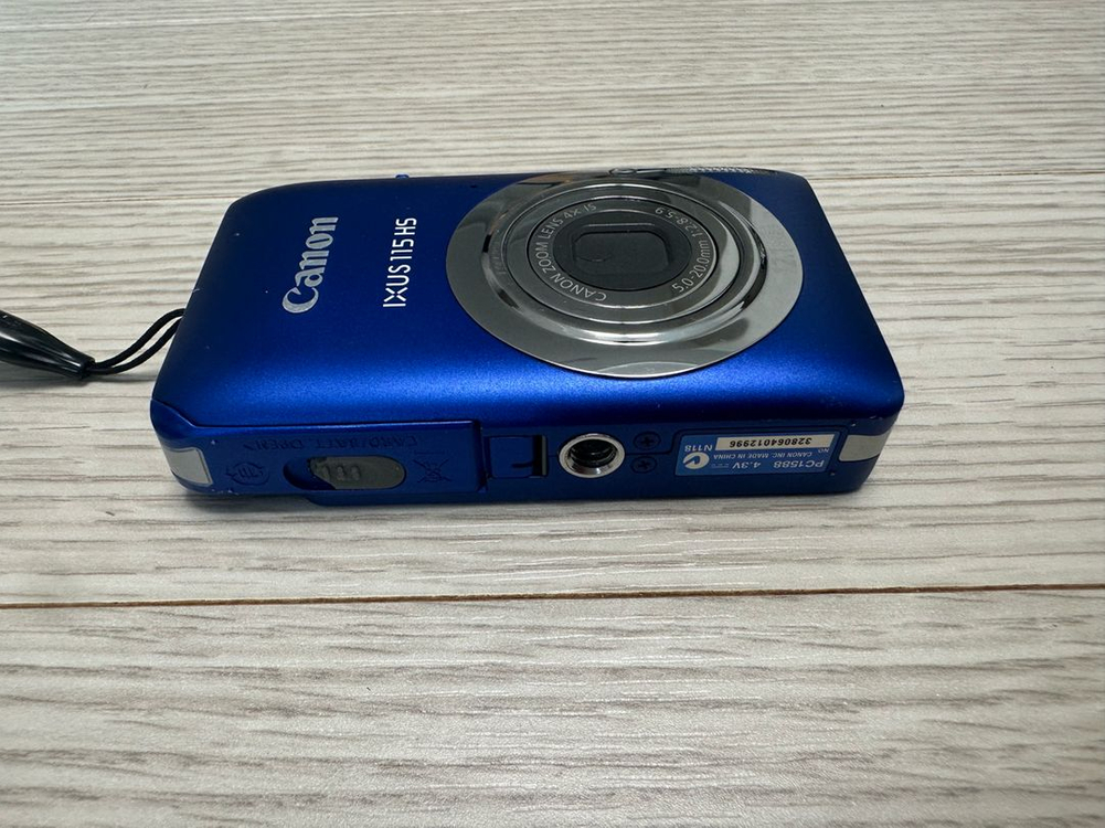 캐논 익서스 IXUS 115 HS 블루 디지털 카메라 판매합니다 이미지