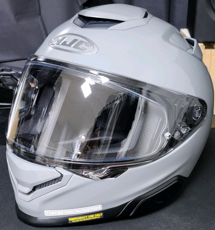 HJC 홍진 알파 71, L사이즈, 3개월 사용, 오토바이 헬멧 이미지