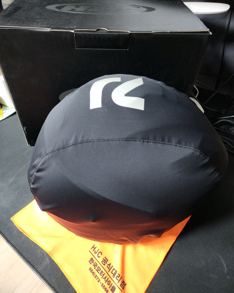 HJC 홍진 알파 71, L사이즈, 3개월 사용, 오토바이 헬멧 이미지