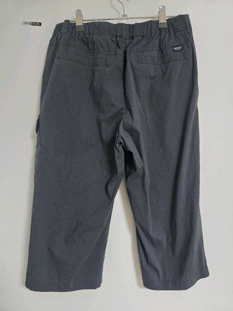 내셔널지오그래픽 키즈 7부 카고팬츠 160사이즈 다크그레이 이미지