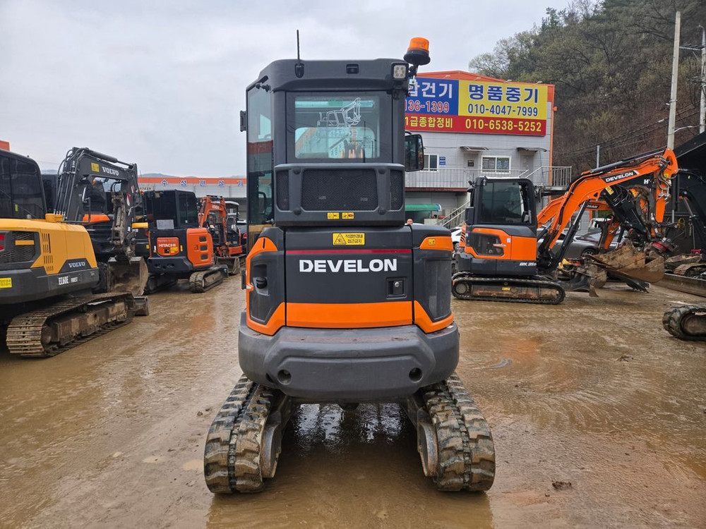 미니굴삭기 DX35캐빈 22년식 저가동회전링크코끼리집게 이미지