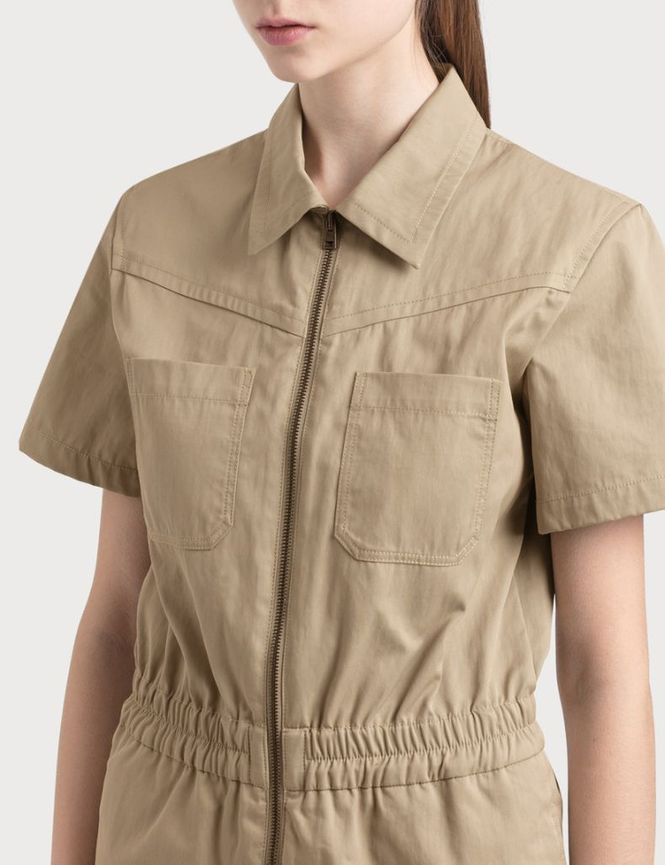 (새상품)아페쎄 A.P.C. 베이지 점프수트 34사이즈 이미지