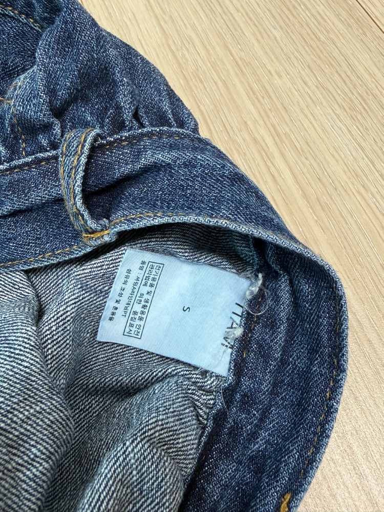 11am 데님 숏팬츠 233 S사이즈 1회착 이미지