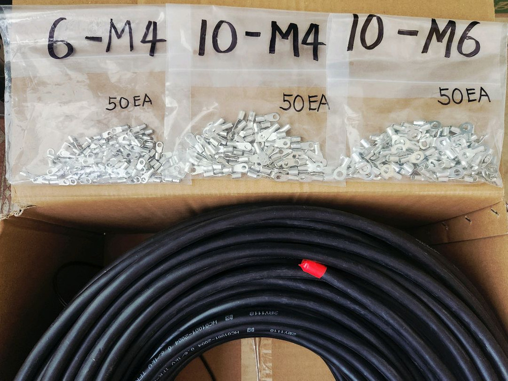 전선 TFR-CV 6SQ 3C 전기선 3선 이미지