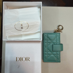 디올 정품 아코디언카드지갑 민트색상 백화점 구매 싸게팝니다.!! 이미지