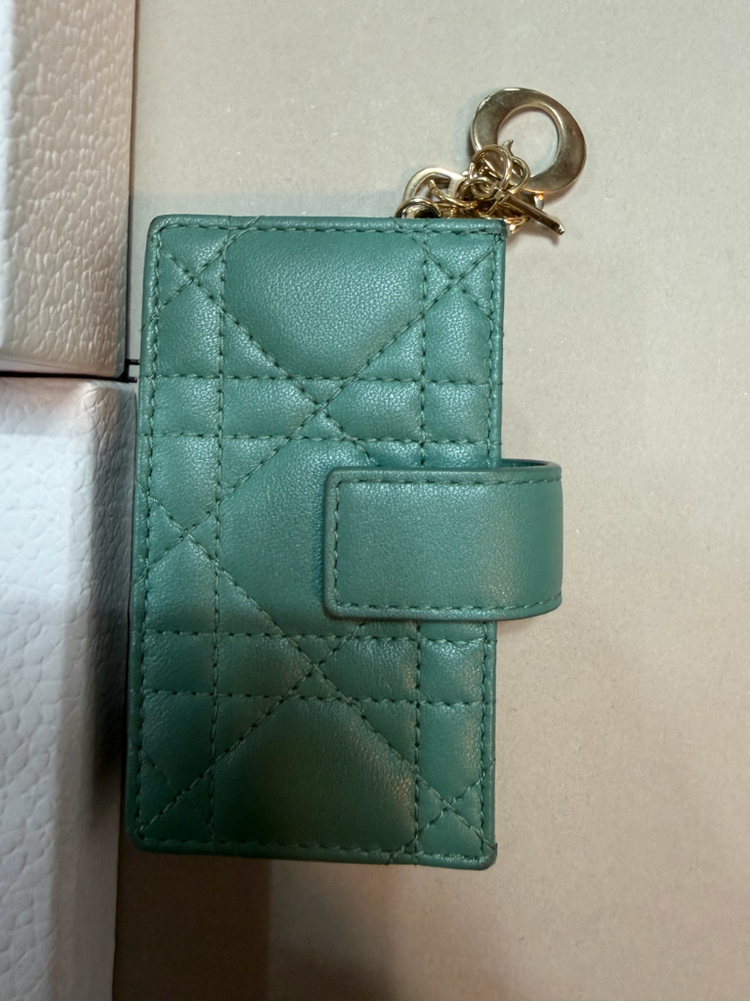 디올 정품 아코디언카드지갑 민트색상 백화점 구매 싸게팝니다.!! 이미지