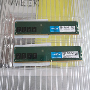 Crucial DDR4 32GB 3200MHz CL22 16GB 2개 새제품 이미지