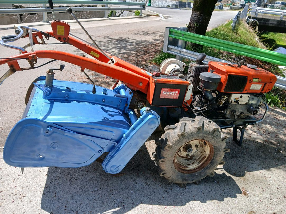 대동경운기 밧데리키시동 로타리 이미지