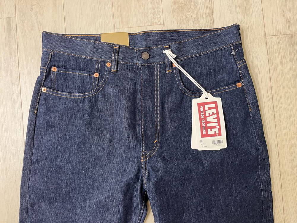 리바이스빈티지클로딩 lvc1970s 517 부츠컷 새들맨 리미티드에디션 콘밀 34X34 이미지