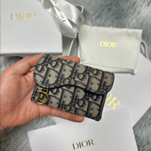 (정품) 디올 오블리크 새들 카드지갑 이미지