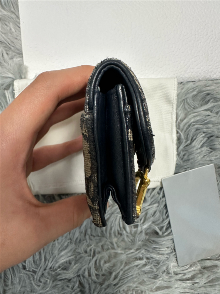 (정품) 디올 오블리크 새들 카드지갑 이미지