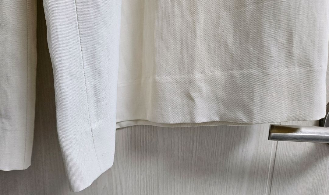 타임 린넨 블렌드 투턱 팬츠 크림 66 TM2C3WPCS41W 이미지