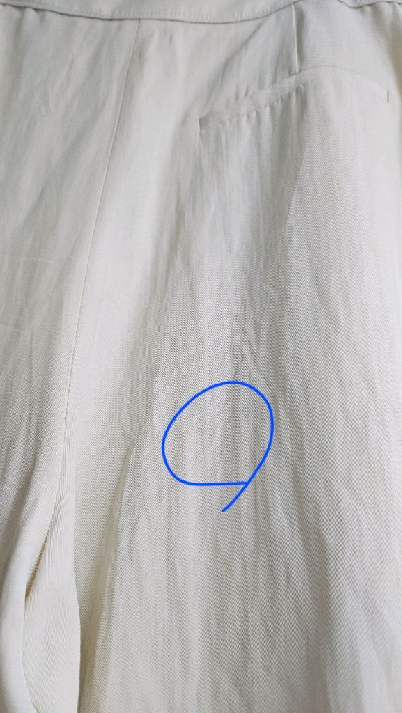 타임 린넨 블렌드 투턱 팬츠 크림 66 TM2C3WPCS41W 이미지