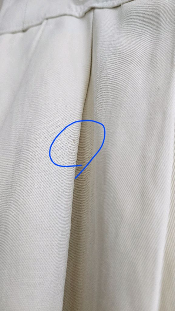 타임 린넨 블렌드 투턱 팬츠 크림 66 TM2C3WPCS41W 이미지