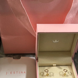 정품 제이에스티나 전체 14k 귀걸이 이미지