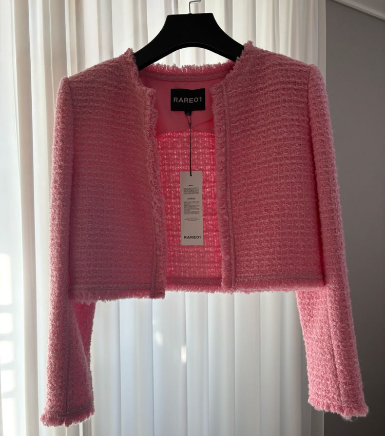 레어01 에센셜 자켓 - 로지핑크/M 이미지