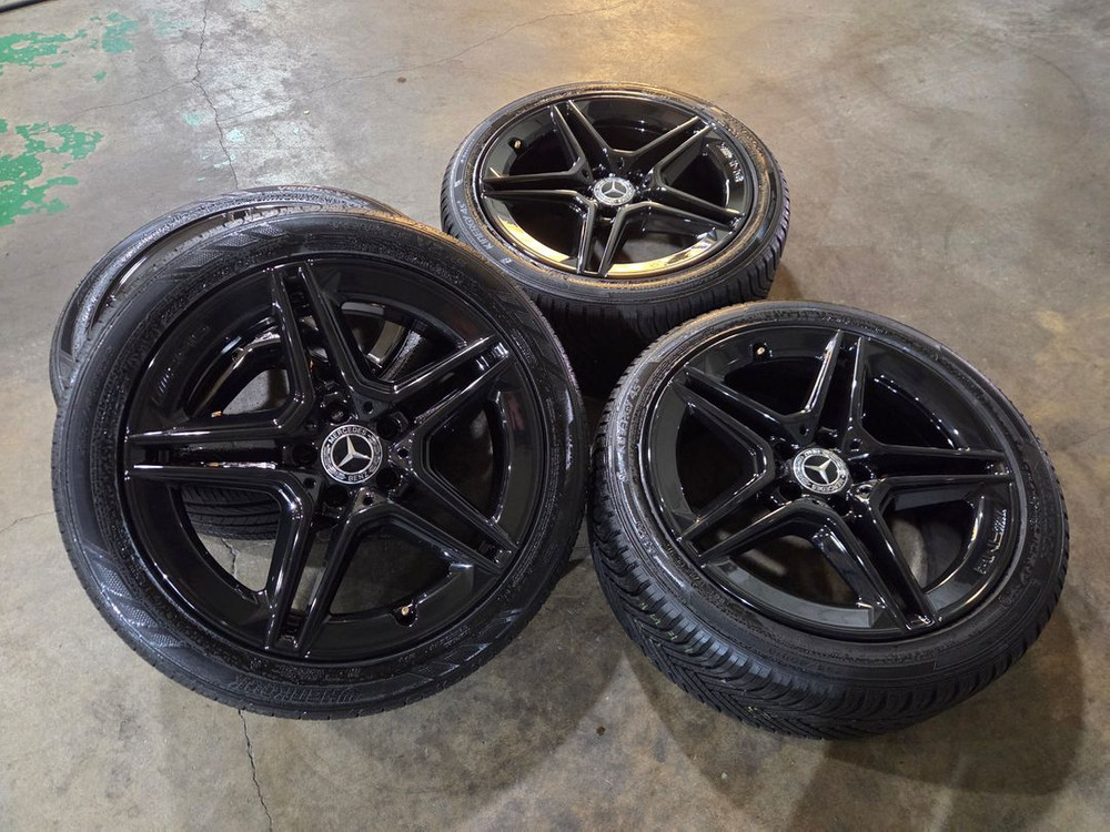 벤츠 W205 C클래스AMG 18인치 정품 휠타이어 이미지