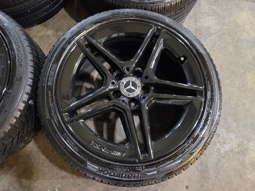 벤츠 W205 C클래스AMG 18인치 정품 휠타이어 이미지