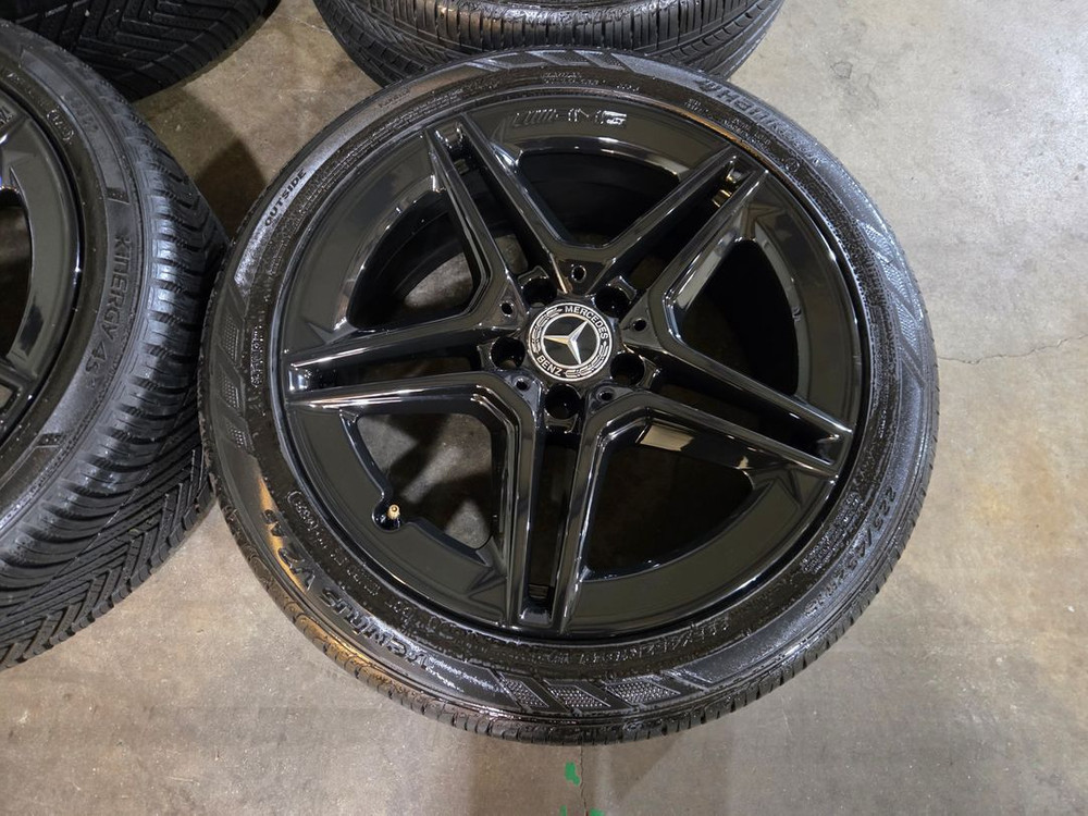 벤츠 W205 C클래스AMG 18인치 정품 휠타이어 이미지