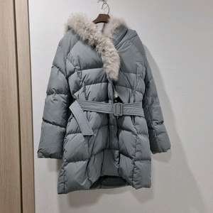 SOUP 폭스퍼 벨티드 패딩 새상품 이미지