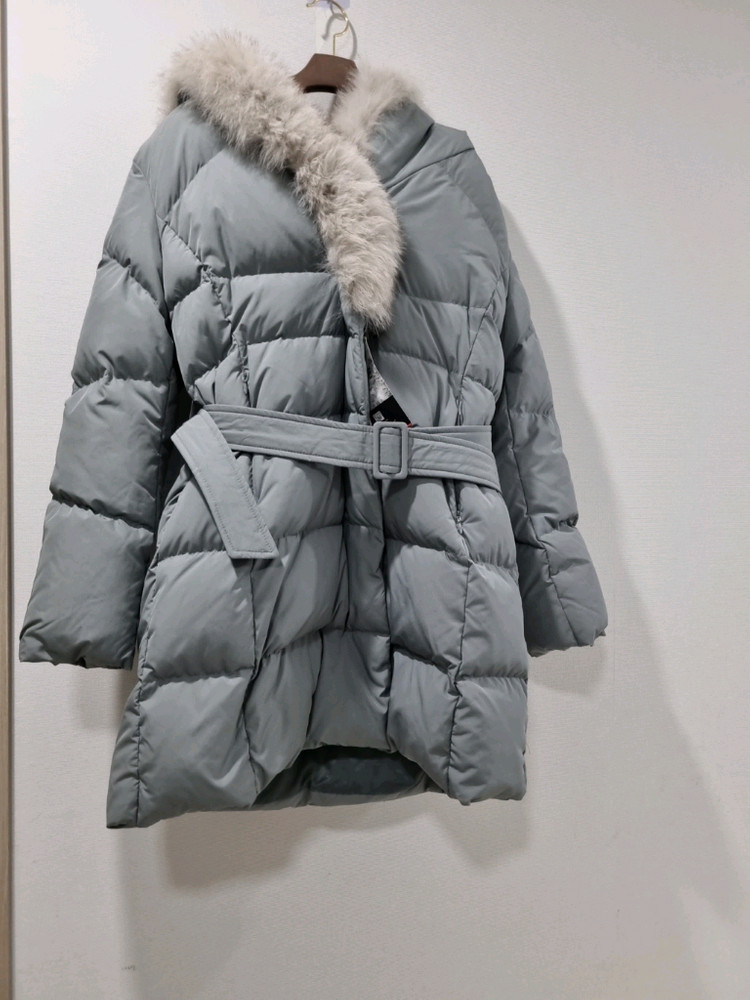 SOUP 폭스퍼 벨티드 패딩 새상품 이미지