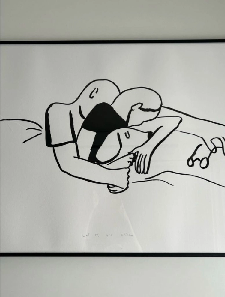 에토프 une etoffe 판화 그림 액자 이미지