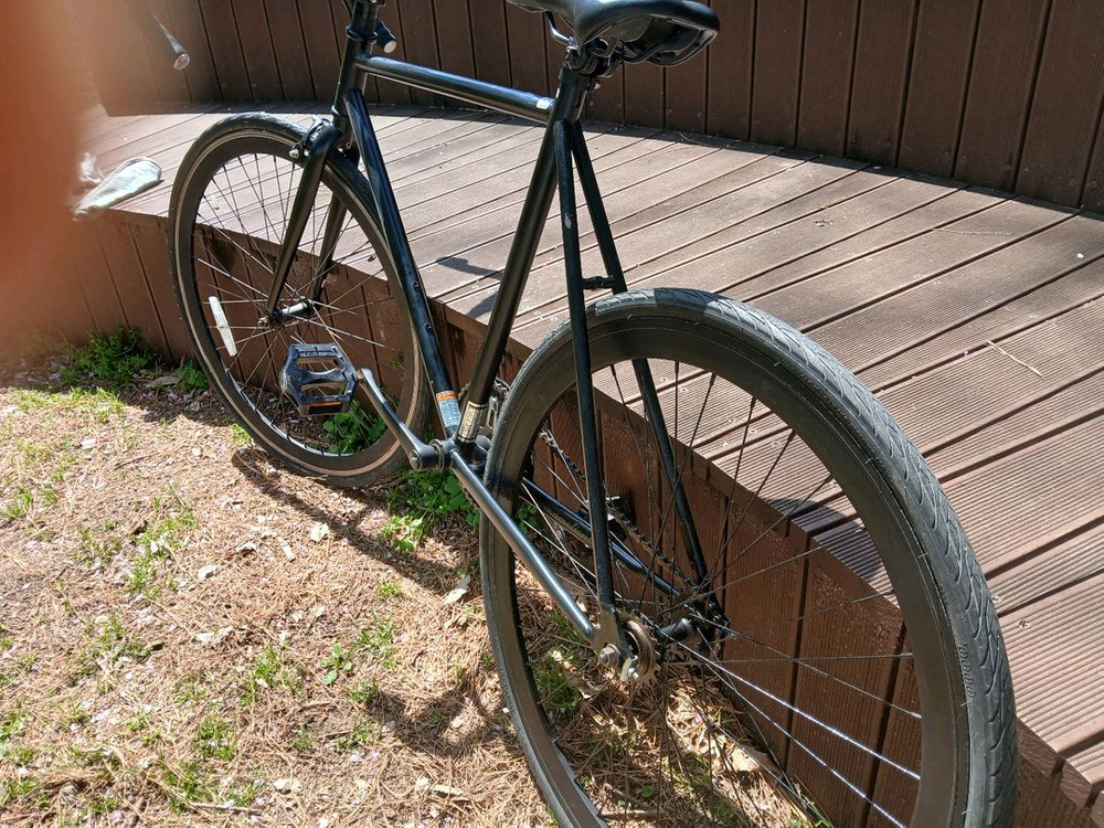 블랙 픽시 판매합니다, 가볍게 타기 좋음, 입문용으로 좋음 이미지