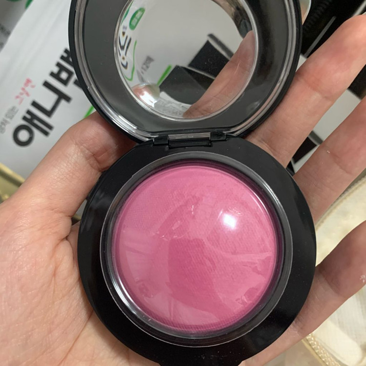 새상품 맥 mac 미네랄라이즈 블러쉬 버블스 플리즈 bubbles please 이미지