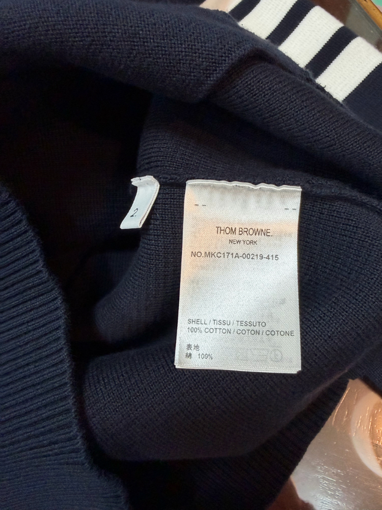 톰브라운 정품 밀라노스티치 가디건 새상품급 싸게 급처합니다.!!! 이미지