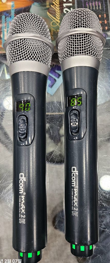 노래방 무선마이크 디컴 맥스2 이미지