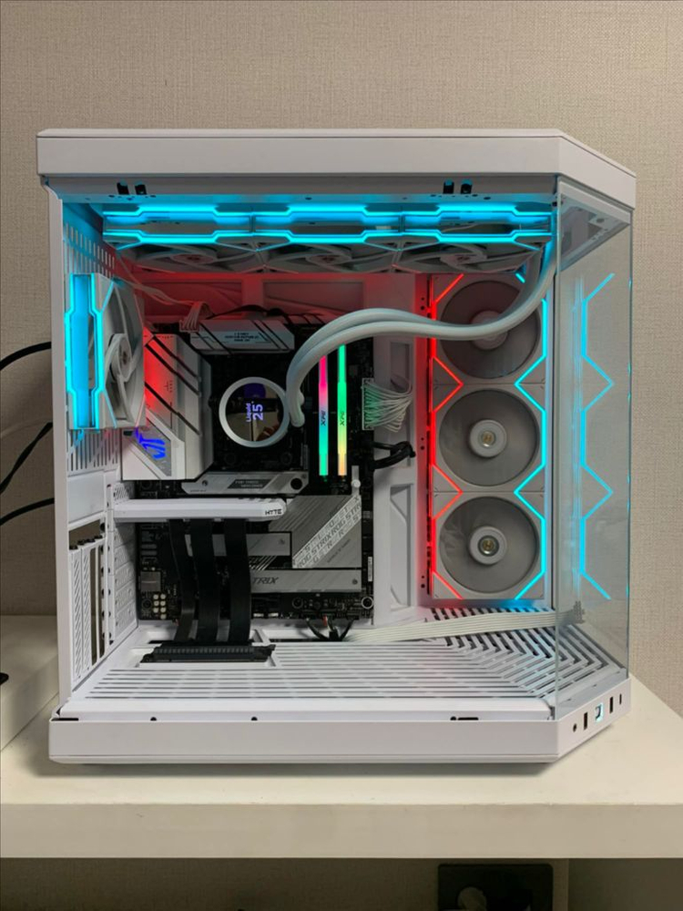 7800x3d ddr5 64gb 게이밍 컴퓨터 반 본체 이미지
