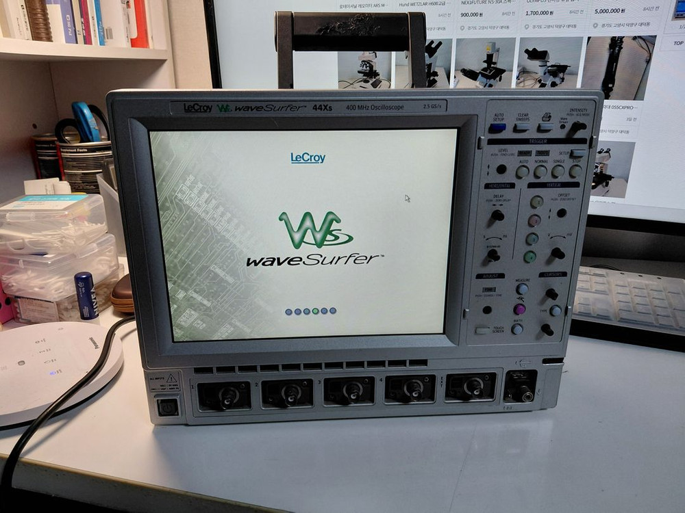 LeCroy Ws WaveSufer 44Xs 400MHz 2.5GS/s 오실로스코프 프로브증정 이미지