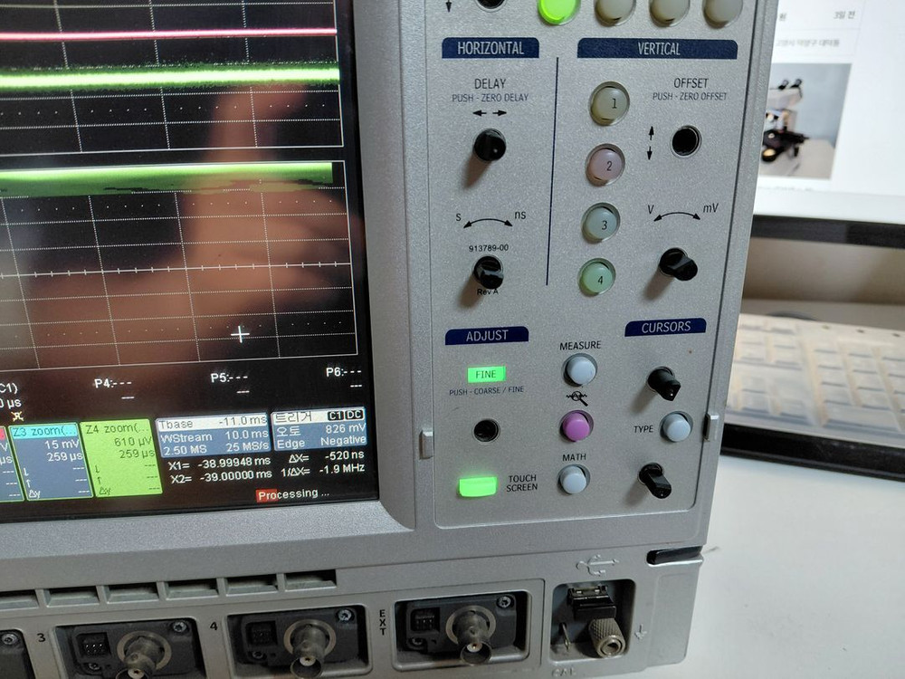 LeCroy Ws WaveSufer 44Xs 400MHz 2.5GS/s 오실로스코프 프로브증정 이미지