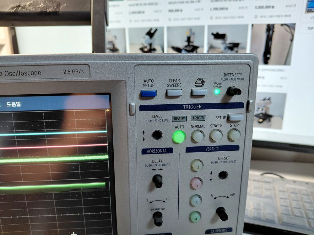 LeCroy Ws WaveSufer 44Xs 400MHz 2.5GS/s 오실로스코프 프로브증정 이미지