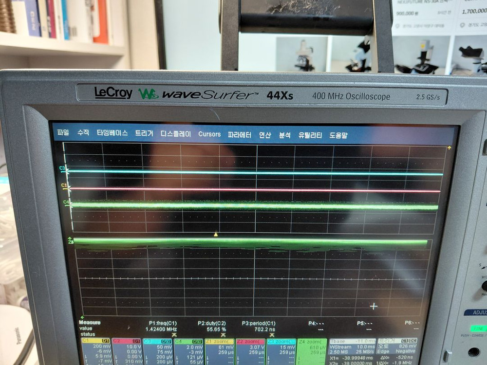 LeCroy Ws WaveSufer 44Xs 400MHz 2.5GS/s 오실로스코프 프로브증정 이미지
