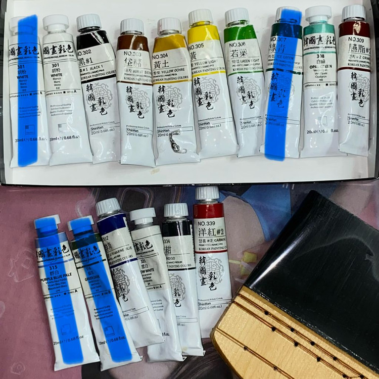 동양화 재료 이미지