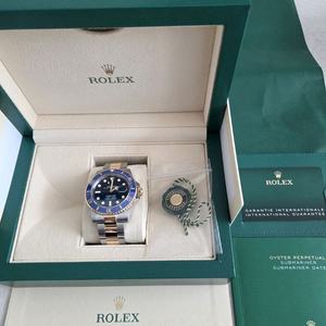 롤렉스 서브마리너 청판 콤비(청콤) 신형 이미지
