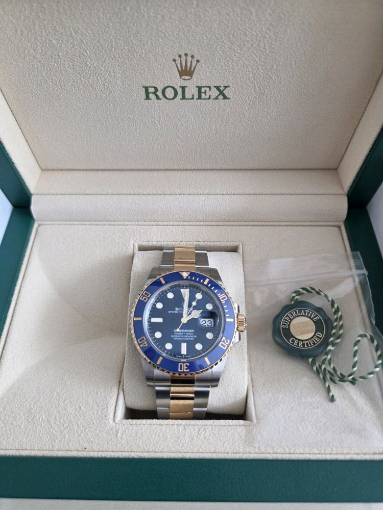 롤렉스 서브마리너 청판 콤비(청콤) 신형 이미지
