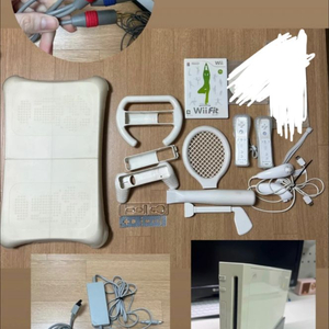 wii 2인 세트(게임팩11개)+sports packs 이미지