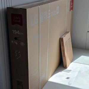 LG OLED 77인치 tv 벽걸이형 미개봉 이미지